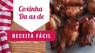 RECEITA NA AIR FRYER  COXINHA DA ASA DE FRANGO NA AIR FRYER receita airfryer comida [upl. by Nayrbo]