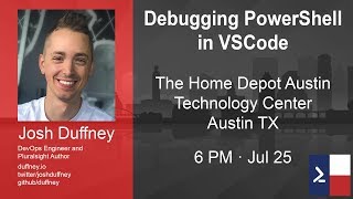 Debugging PowerShell in VSCode with Josh Duffney [upl. by Drawets]