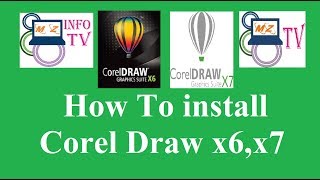 how to installation corel draw x6x7 in windows 10 [upl. by Nesyaj]