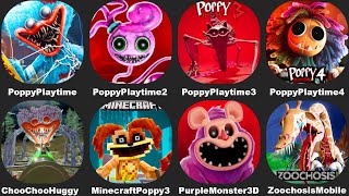 Zoochosis HalloweenPoppy Playtime Chapter 4Minecraft Poppy Playtime3Choo Choo Charles Huggy Wuggy [upl. by Trimble]