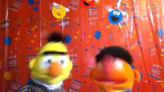 Ernie and Bert singing quotHappy Birthdayquot [upl. by Enoyrt]