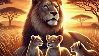 quotThe Heartwarming Story of a Lion Family  Love Strength and Survival in the Wildquotshorts [upl. by Godwin]