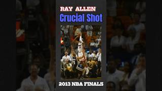 Ray Allen’s Legendary GameTying Three  The Shot That Saved the Miami Heat 🔥🏀 RayAllen MiamiHeat [upl. by Anawal]