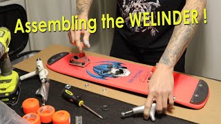 Assembling the POWELL PERALTA Per Welinder complete freestyle skateboard [upl. by Reidar]