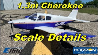 Adding Scale Details to the Eflite 13m Cherokee BNF Basic [upl. by Emeline177]