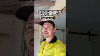 How other Tradies view Electricians ⚡️ [upl. by Atiekan]