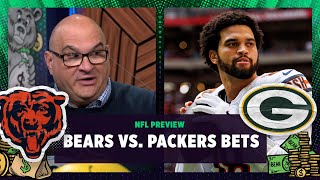 Can Caleb Williams amp the Chicago Bears pull off the UPSET against Green Bay Packers  Bear Bets [upl. by Bennink]