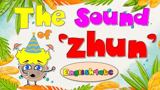 The Sound of zhun Suffix  When sion sounds like zhun  Phonics Mix [upl. by Llevol829]