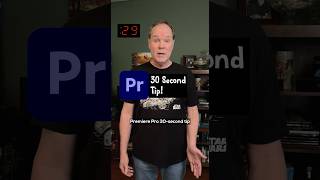 NORMALIZE AUDIO in Premiere Pro  30 Second Quick Tip [upl. by Maurine]