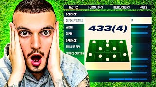 The Best Post Patch 4334 FC 24 Custom Tactics 😍 [upl. by Ovatsug]