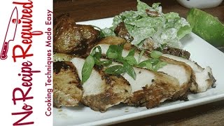 Grilled Ginger Lime Chicken Breast  NoRecipeRequiredcom [upl. by Ilyk]