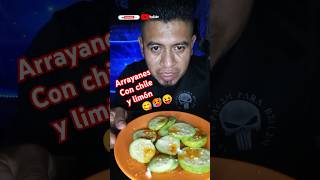 Arrayanes con chileny limón 😋✨ viralvideo salvadorenos [upl. by Sanfourd]