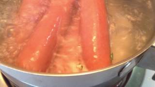 How to boil hot dogs perfectly [upl. by Roosevelt]