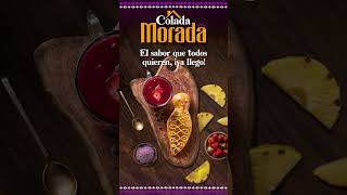 😋💜 La Colada Morada de Menestras del Negro ya está lista para deleitarte con su sabor único [upl. by Hesper]