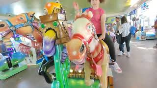 horse kiddie ride mumbles pier Amusement [upl. by Nibot117]