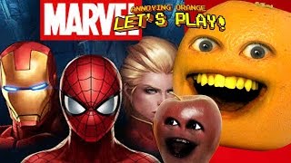 Annoying Orange Plays  MARVEL FRUITURE FIGHT [upl. by Zachary]