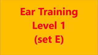 Ear Training level 1 [upl. by Aimit]