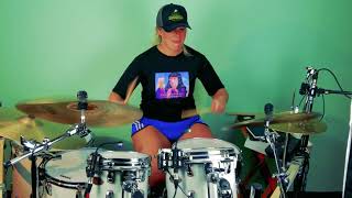 DRUM COVER  Houston We Got A Problem  Luke Combs [upl. by Aihtnyc706]