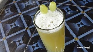 How to Make Green Grapes Juice preparation  Episode – 299  Maa Vantagadi Telugu Recipes [upl. by Jannelle]