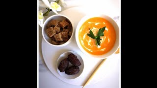 Soupe à la citrouille 🎃 شوربة القرع الاحمر [upl. by Sedicla]