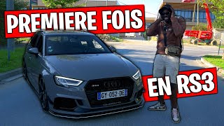 PREMIER TOUR EN AUDI RS3 AVEC MON POTE ÇA A FAILLI MAL TOURNER 🚗💥😱 [upl. by Navar]