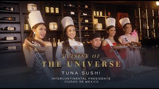 CUISINE OF THE UNIVERSE  INTECON TOKOYA  Miss Universe [upl. by Nnylirehs]