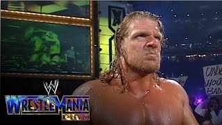 Triple H entrance featuring Motörhead WrestleMania XSeven April 1 2001 [upl. by Palermo]