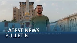 Latest news bulletin  August 24th – Midday [upl. by Anelhtac230]