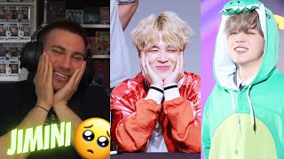 HES SO TINY 🥺 BTS Jimin Never Grew Up  REACTION [upl. by Gnolb]