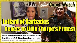 Leilani of Barbados reacts to Lidia Thorpe and her History of ProtestsControversy [upl. by Teddi]