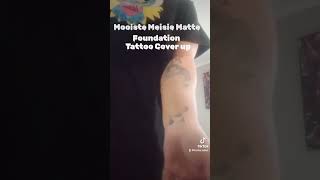 Mooiste Meisie Matte Transfer Proof Foundation Used for Tattoo Cover up [upl. by Ydnic]