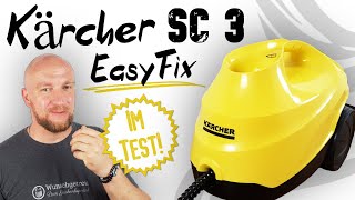 Kärcher Dampfreiniger SC 3 Easyfix Test ► Einfach mal abdampfen ✅ Bei uns im Test  Wunschgetreu [upl. by Yrok]