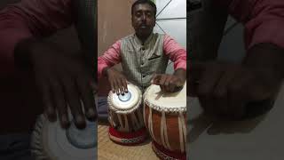 Kaharba Taaler Laggi  Prakash Dey  music tabla instrument [upl. by Nybor]