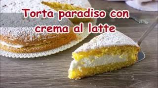 Torta paradiso con crema al latte [upl. by Spracklen]