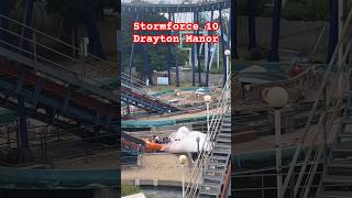 Stormforce 10 Water Ride at Drayton Manor theme park 💦💦 rollercoaster themepark waterride [upl. by Yntruoc]