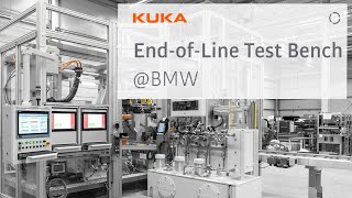 Fully automated endofline test bench for BMW eDrive [upl. by Salohci]