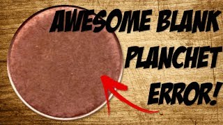 AWESOME BLANK PLANCHET ERROR Coin Roll Hunting [upl. by Oshinski702]