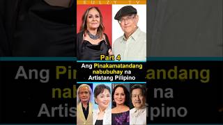 Part 4  Oldest Living Filipino Actors artista showbiz shorts [upl. by Dion]