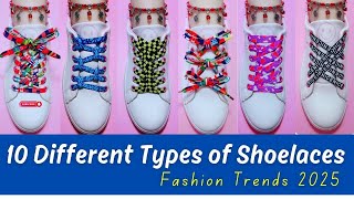 10 Different Types Of Shoelaces 2025 For Girls tie shoelaces kihoav [upl. by Yoshio]