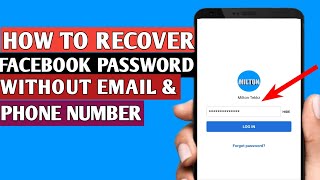 How To Recover Facebook Password Without Email amp Phone Number Quick Tutorial [upl. by Yeclek67]