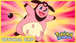 Whitney’s Miltank  Pokémon Johto League Champions  Official Clip [upl. by Ahsiyn901]