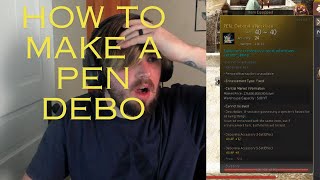 BLACK DESERT ONLINE HOW TO MAKE A PEN DEBO NECK STARTING WITH 0 STACK [upl. by Machute]