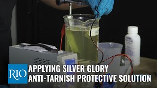 Applying Silver Glory AntiTarnish Protective Solution [upl. by Dorolice]