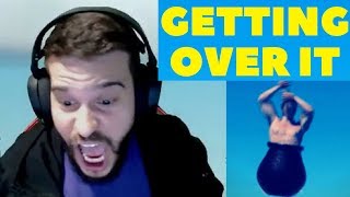 Funny Twitch RAGES 4  Getting Over It [upl. by Lindholm497]