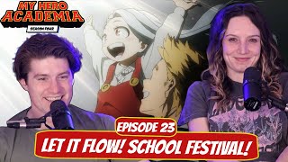 ERI FINALLY SMILES  My Hero Academia Wife Reaction  Ep 4x23 “Let it Flow School Festival” [upl. by Biggs]