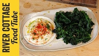 Smoked Roe Taramasalata with Purple Sprouting Broccoli dip  Gill Meller  River Cottage [upl. by Oona]