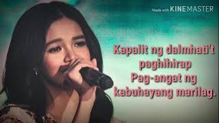 Zephanie DimarananLipad ng Pangarap  Idol Ph Lyrics [upl. by Raphaela]