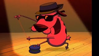 Courage the Cowardly Dog using a yoyo for almost 3 minutes… [upl. by Sekofski]