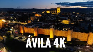 AVILA DESDE EL AIRE  AVILA DRONE  VISITA AVILA  AVILA TURISMO [upl. by Anitsuj]