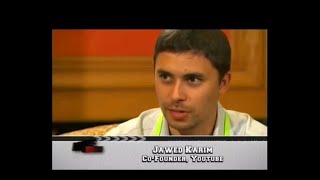 Jawed Karim with YouTube cofounder [upl. by Ahsinauj223]